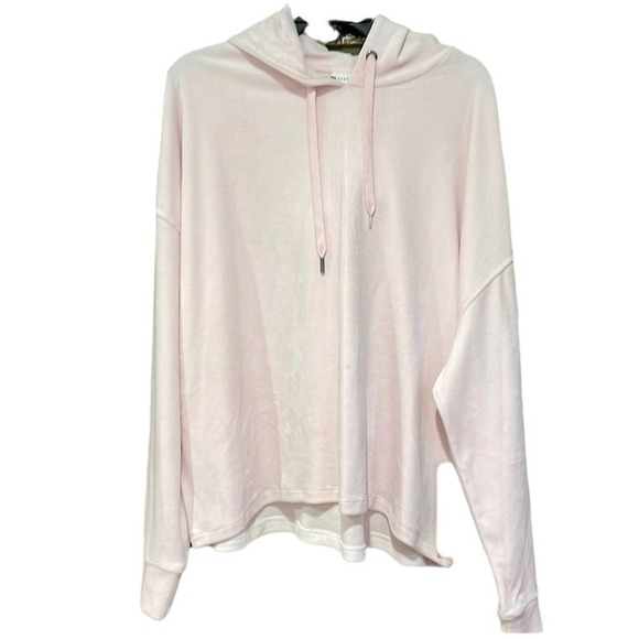 DKNY soft white pink hoodie sweatshirt size‎ XL - Picture 1 of 3